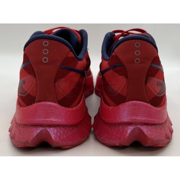 Saucony Endorphin Speed 4 London - Size 11.5 Crimson Red Running Shoes S20940-24 - Picture 4 of 12